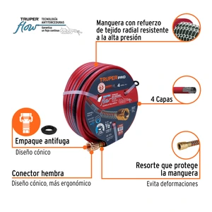 Truper Manguera 1/2