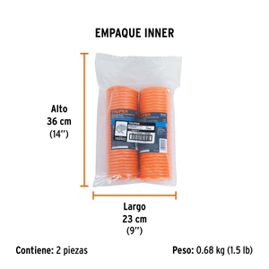 Manguera para compresor, tipo resorte, 7.6 m, TRUPER