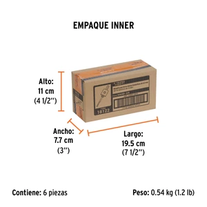 Mandril zanco 3/8
