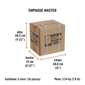Mandril zanco 3/8