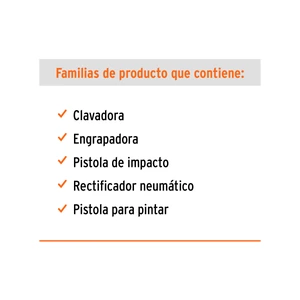 Truper Mueble exhibidor con herramienta neumática