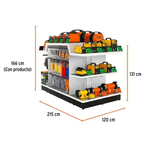 Truper Mueble exhibidor con soldadoras