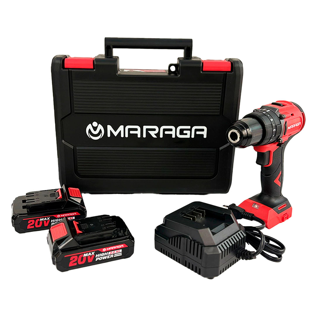 MARAGA-7502224734462 / 7502224734462 Rotomartillo Inalámbrico RM20 20V Sin Carbones Rotomartillo Inalámbrico 20V MARAGA bateria 2000 mAH