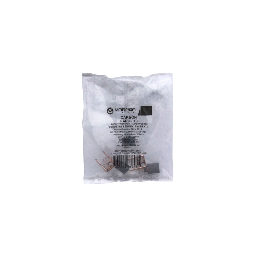 Carbones Nacionales para Taladro Milwaukee 22-18-0670 Juego con 2 piezas
