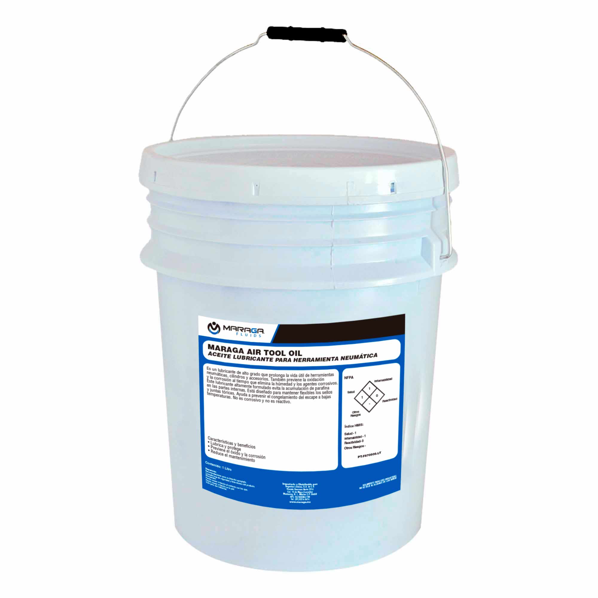 MARAGA-F-8705-05 / F-8705-05 Air Tool Oil 5 Galones Maraga