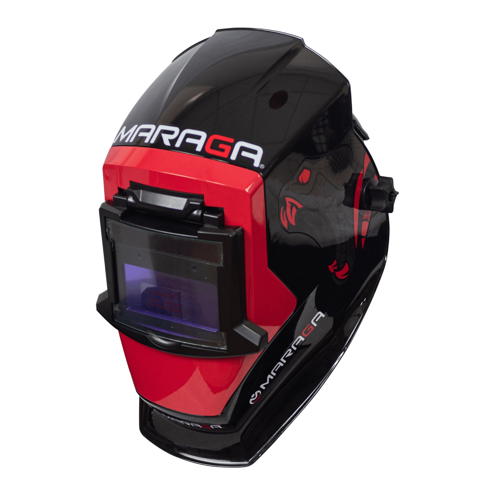 MARAGA-FREE450 / FREE450 Careta Electrónica FREE450 Auto-Oscurecimiento DIN 11 Fija Careta Electrónica Maraga FREE450 con Sombra 11 para procesos SMAW, MAG, TIG, MIG, PAC y PAW, 92X42 mm