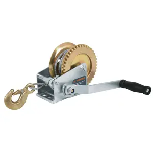 14720 / MAW-54C Malacate de manivela 650 kg con cable, Truper