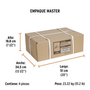 Malacate de manivela 1100 kg con cable, Truper