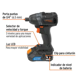 Expert Destornillador d/impacto inalámbrico 1/4