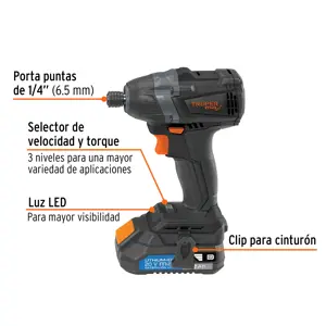 Expert Destornillador d/impacto inalámbrico 1/4