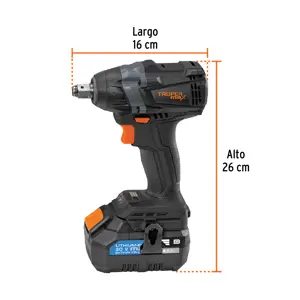 Expert Llave d/impacto inalámbrica 1/2