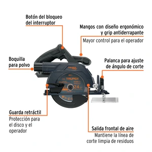 Sierra circular 6-1/2