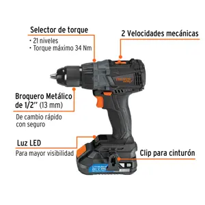 Expert Taladro inalámbrico 1/2