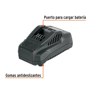 Cargador de baterías 20V, enchufe tipo C, TRUPER MAX