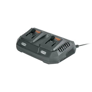 103664 / MAX-CA2-2 Cargador dual de baterías 20V, enchufe tipo C, TRUPER MAX