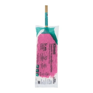 Trapeador de microfibra española, bastón de 120 cm, KLINTEK