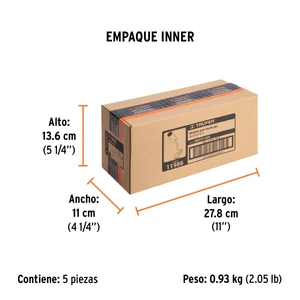 Mechero para lata de gas con válvula roscada, TRUPER