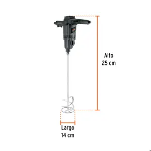 Expert Mezcladora eléctrica 1500W, TRUPER INDUSTRIAL