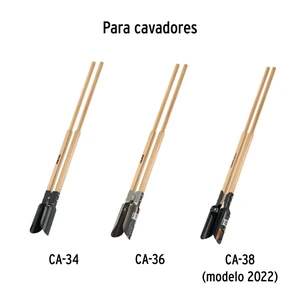 Truper Mango cuadrado 33 mm repuesto p/cavadores CA-34/36/38, 48