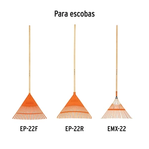 Mango de repuesto largo, para escoba de jardín, 48
