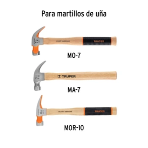 Mango para martillos de uña MO-7, MA-7 y MOR-10, 12