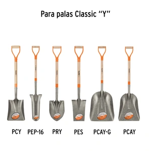 Mango de reposición para pala Classic, puño 