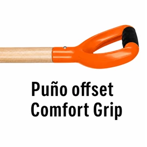 Truper Mango de reposición para pala T-2000, puño offset 