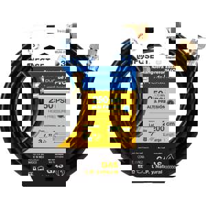 40076 / MGAN20 TRUPER Manguera para gas 3/8' flexible negra de 2 m, con conexión 40076 / MGAN20 TRUPER Manguera para gas 3/8' flexible negra de 2 m, con conexión