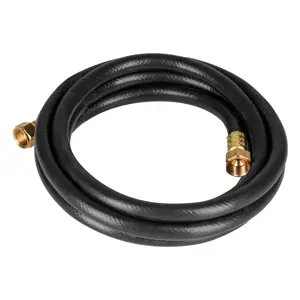 Manguera para gas, PVC negra, 3/8