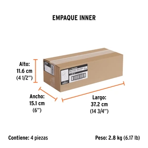 Mazo de hule 16 oz, Truper
