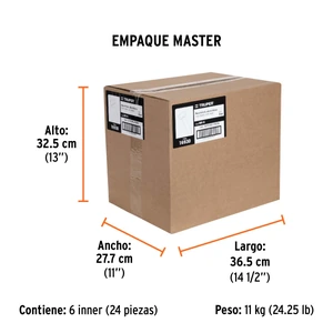 Mazo de hule 8 oz, Truper
