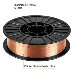 Truper Caja con 5 kg de microlambre sólido para procesos con gas