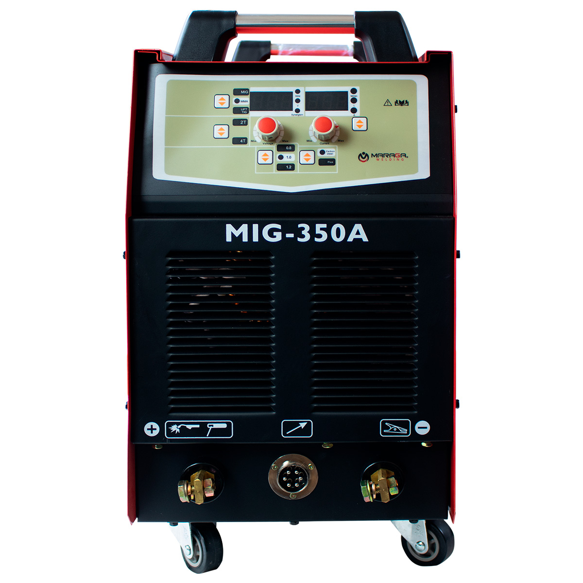 Soldadora inversora microalambre MARAGA MIG350 350 Ampers 220V