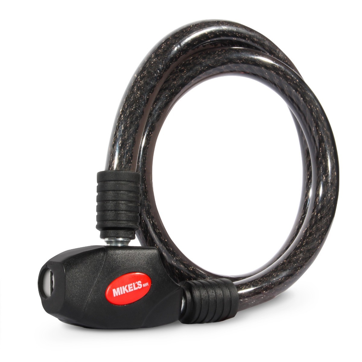 MIKELS-C-1880 / C-1880 Cable candado flexible, 2 llaves planas (80 cms)