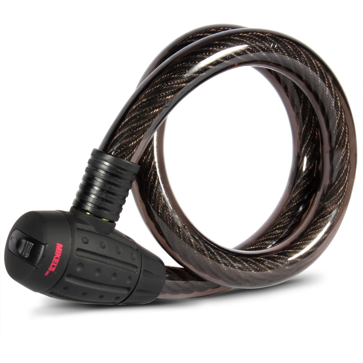 MIKELS-C-4612 / C-4612 Cable candado flexible con llaves (1 mt)