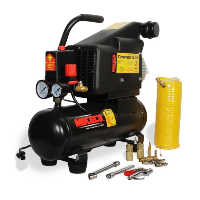 MIKELS-CA-75HP / CA-75HP Compresor de aire 3/4 HP (8 lts)