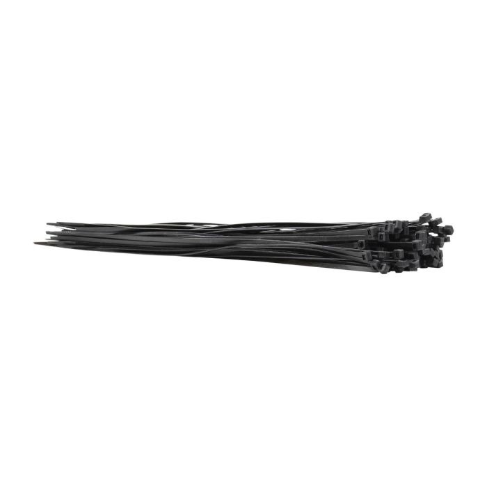 MIKELS-CDP100-46X300 / CDP100-46X300 Cinchos de plástico 4.6x300 mm, 100 pzas, Negro