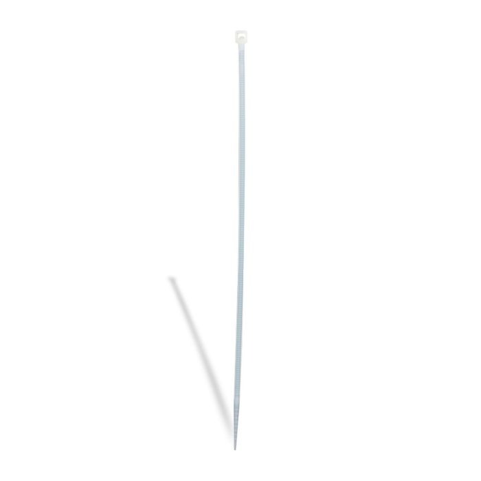 MIKELS-CDP100-46X370B / CDP100-46X370B Cinchos de plástico 4.6x370 mm, 100 pzas, Blanco