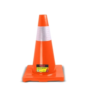 Cono de seguridad (45 cms, con reflejante)
