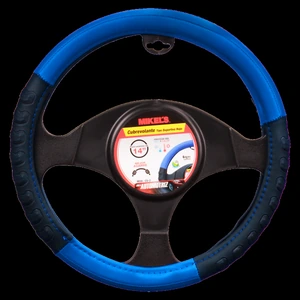 Cubre volante tipo deportivo, color azul