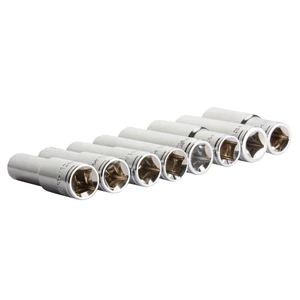 Dado largo 1/2” Milimétrico 6 puntas