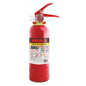 Extintor de emergencia recargable (500 grs)