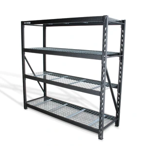 Estante para almacenaje metálico  industrial (77”x24”) 4 repisas (2,500 kgs)