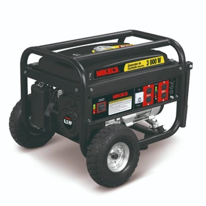 MIKELS-GCE-2700 / GCE-2700 Generador de corriente eléctrica motor 4 tiempos (3,000 W / 6.5 HP)