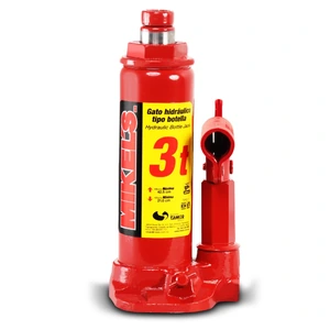 MIKELS-GH-3 / GH-3 Gato hidráulico de botella con tornillo de extensión (3 ton)