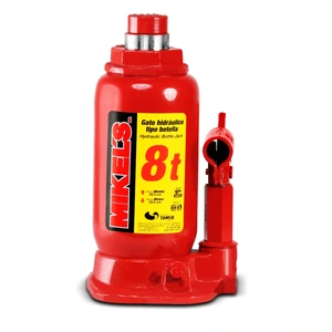 MIKELS-GH-8 / GH-8 Gato hidráulico de botella con tornillo de extensión (8 ton)