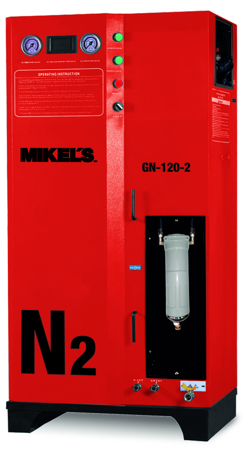 MIKELS-GN-120-2 / GN-120-2 Generador de nitrógeno para tráiler (120 lts)