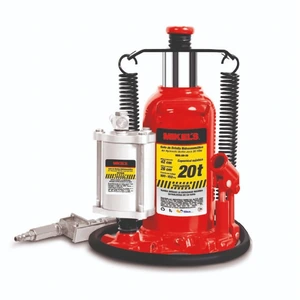 Gato hidroneumático de botella c/ tornillo extensión (20 ton)