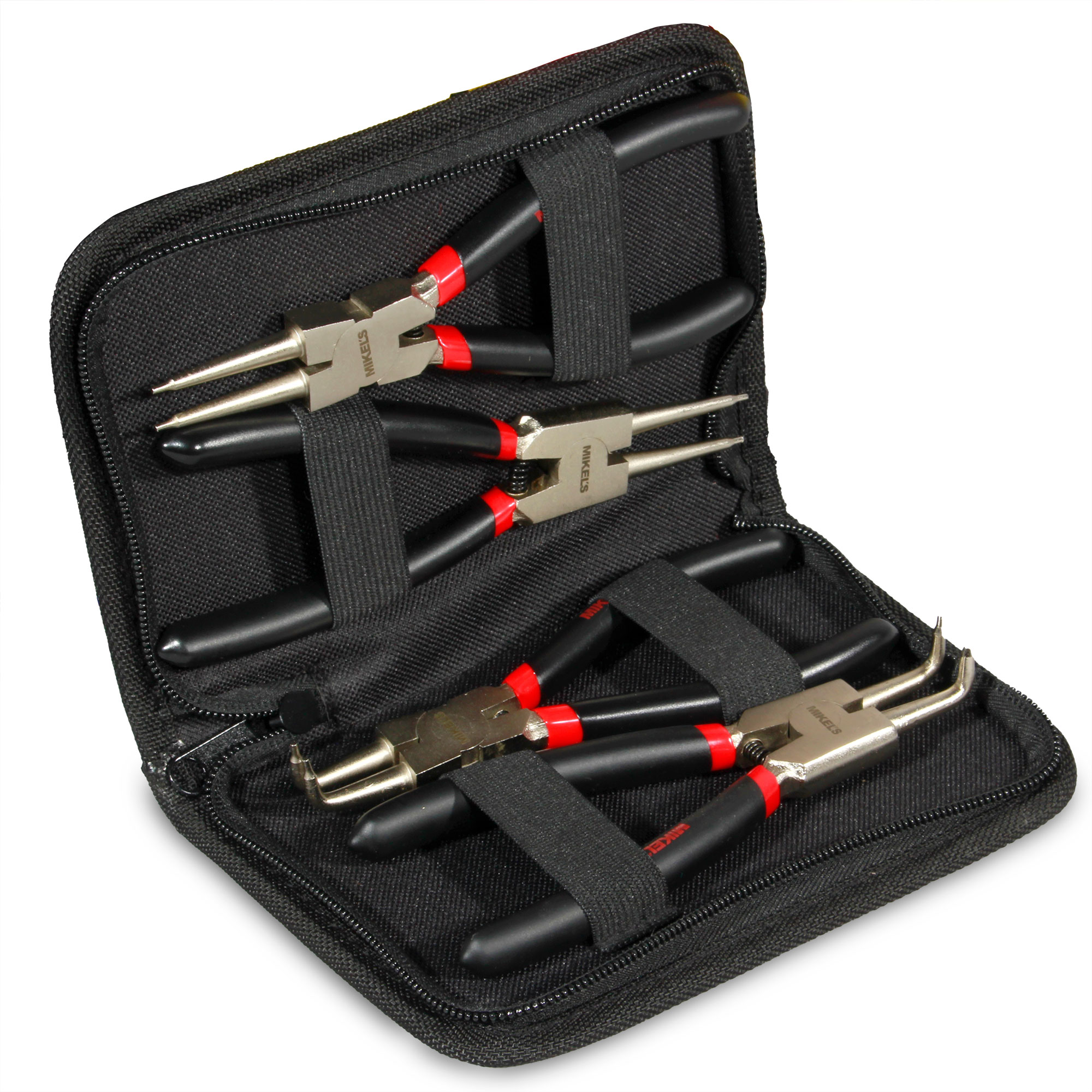 MIKELS-JPAR-4 / JPAR-4 Juego de pinzas para anillos de retención 150 Mm (4 pzas)