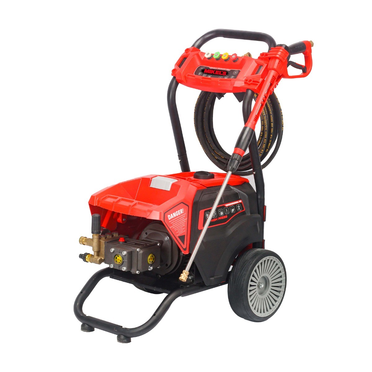 MIKELS-LPI-7HP / LPI-7HP Hidrolavadora de alta presión eléctrica industrial (2,900 PSI / 7.5 HP)